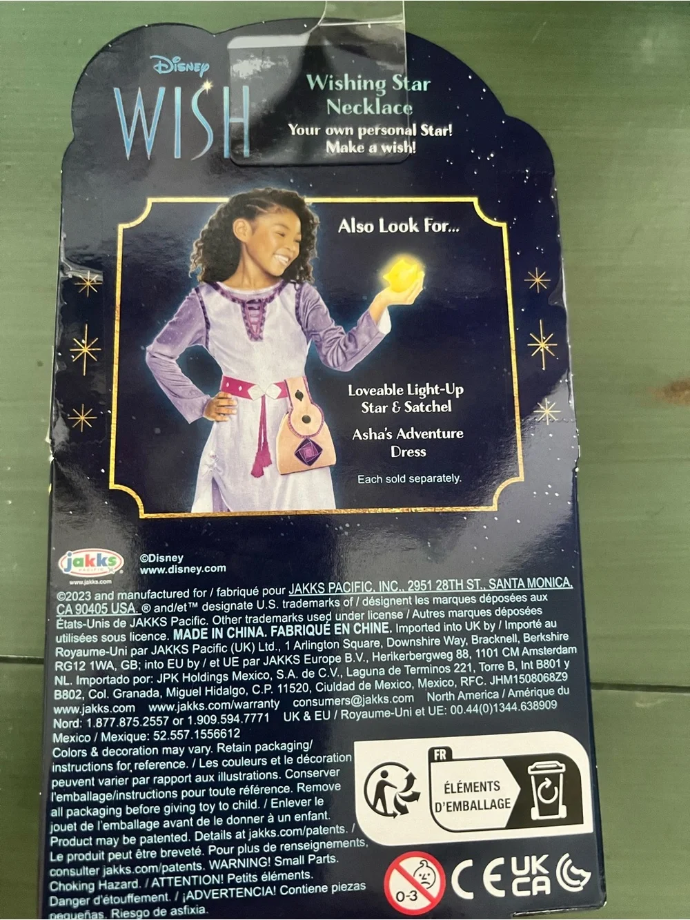 Disney Yellow Star Pendant Necklace — Wish Collection